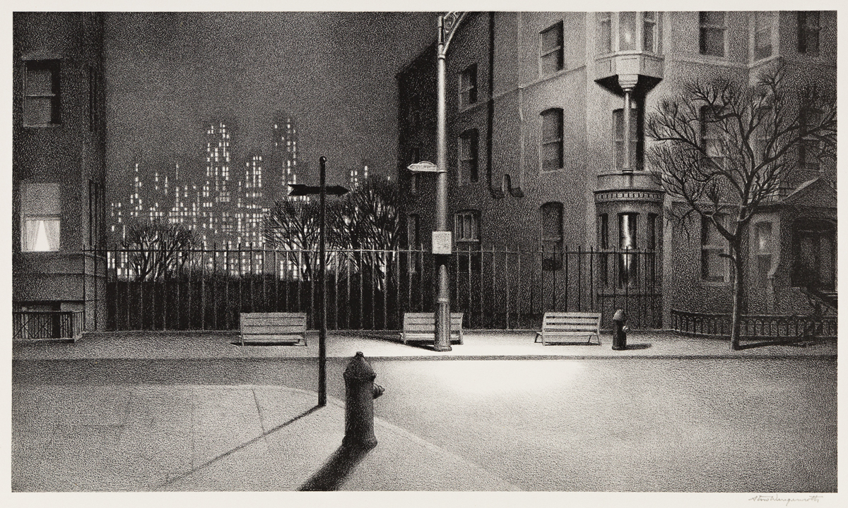 STOW WENGENROTH New York Nocturne.